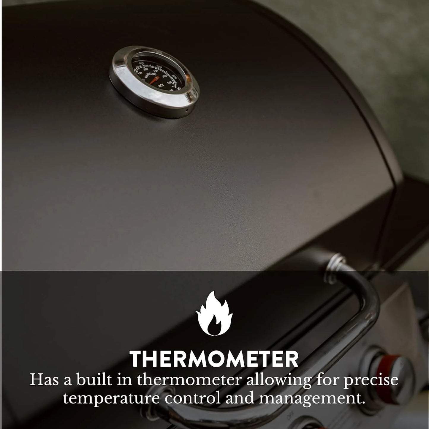 3-Burner Stainless Steel Propane Cabinet Grill with Wheels